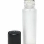 10 ml Roll on With Stainless Steel Roller Balls and Plastic Caps