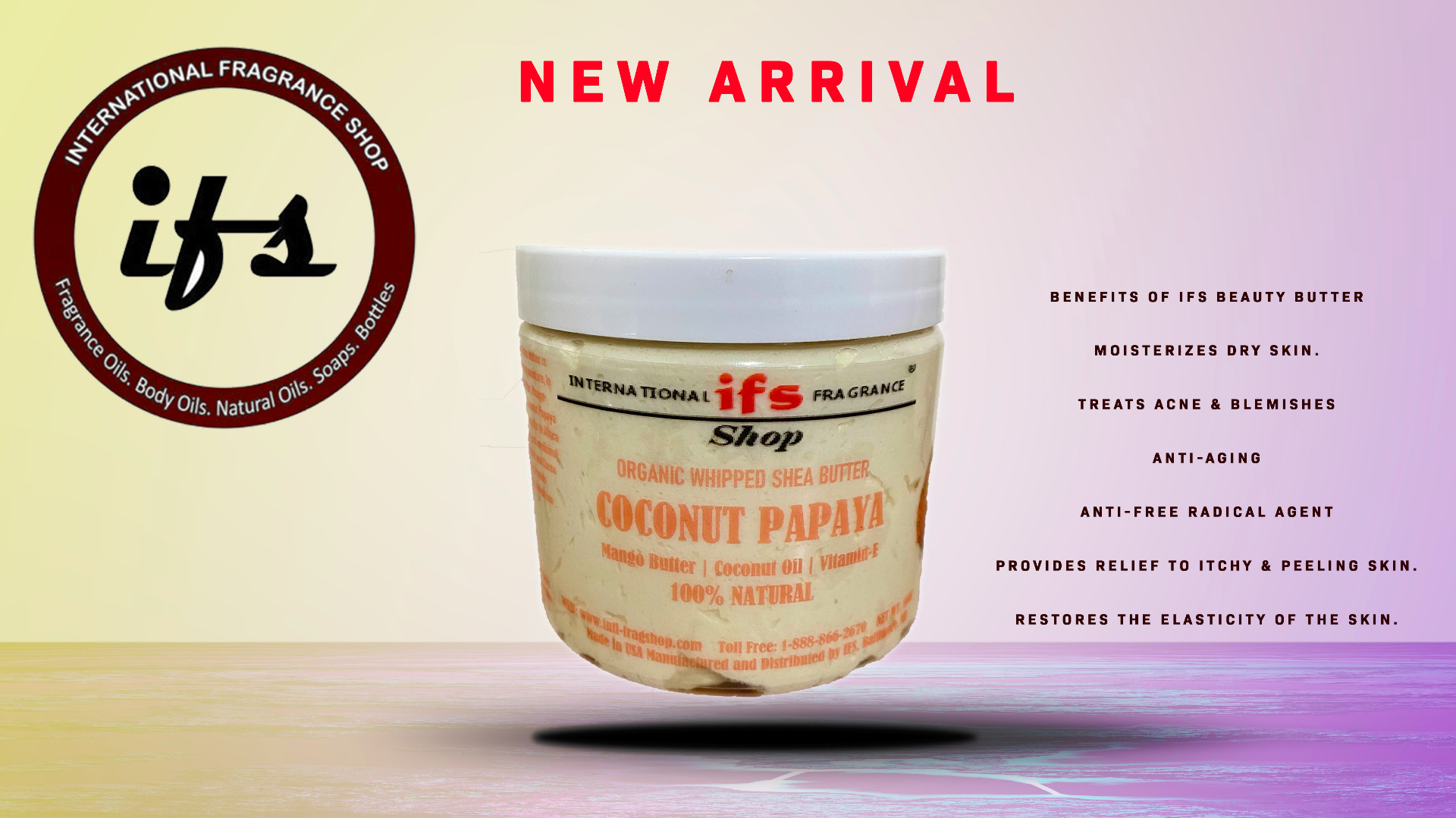 Coconut Papaya Whipped Shea Butter Coconut Papaya Whipped Shea Butter