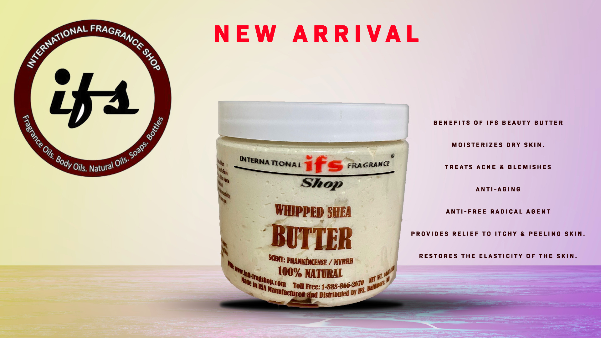 Frankincense & Myrrh Whipped Shea Butter Frankincense & Myrrh Whipped Shea Butter