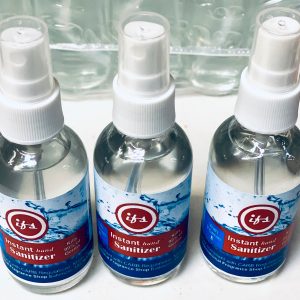 Hand Sanitizer Spray (2oz Glass Bottle)
