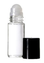 30ML Roll on Plain Glass Bottle With Black Caps, (1OZ.) - Image 3