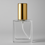 15ml Flat Square Glass Bottle - Image 2