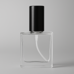 15ml Flat Square Glass Bottle - Image 3